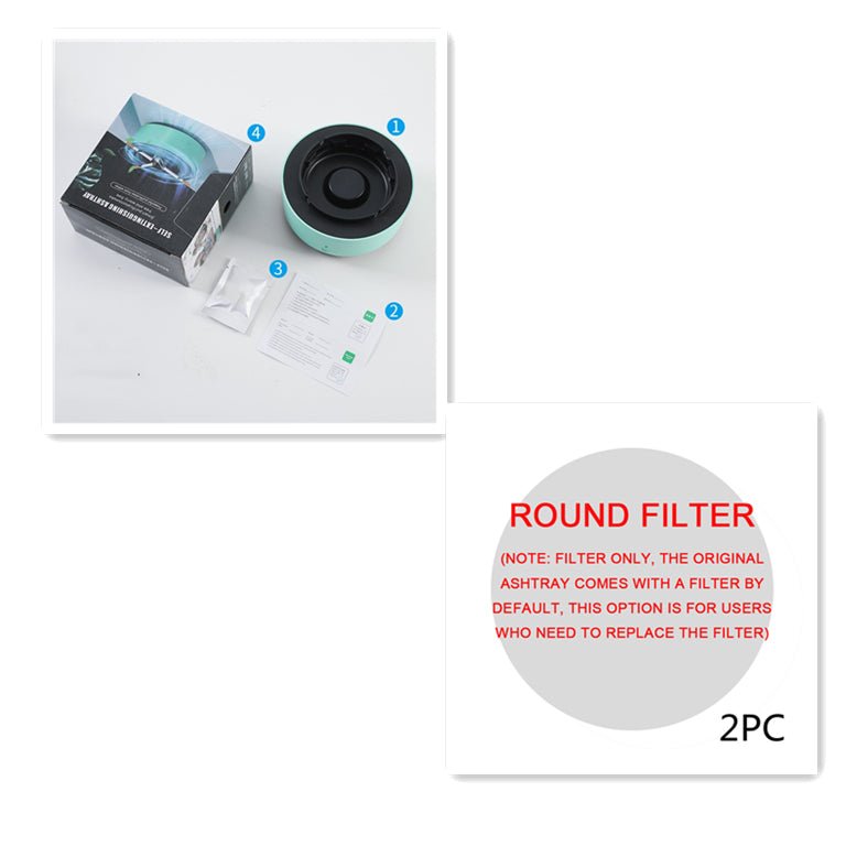 PureAir™ Smart Smoke Filtration Ashtray - Bolgatto