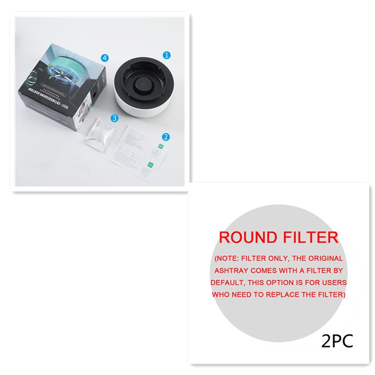 PureAir™ Smart Smoke Filtration Ashtray - Bolgatto